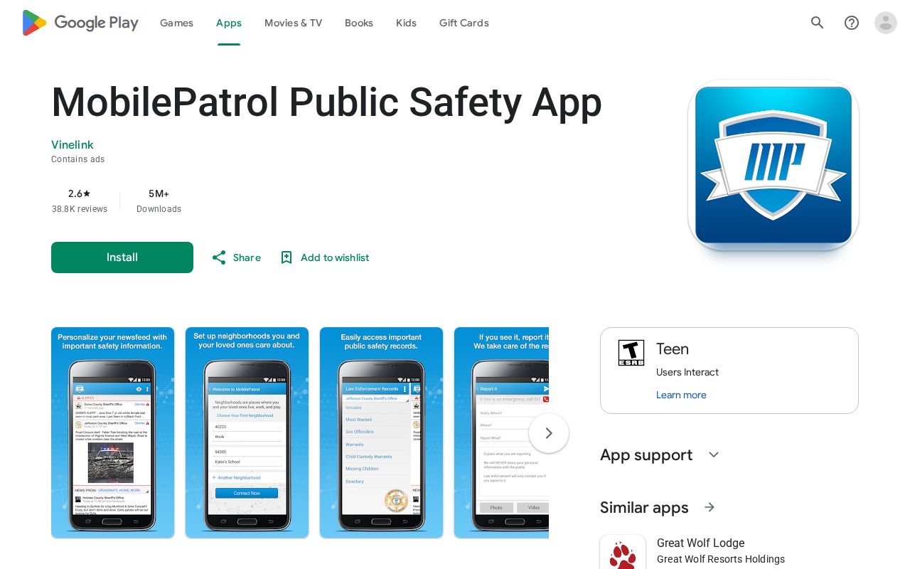 Crockett County arrest lookup MobilePatrol application